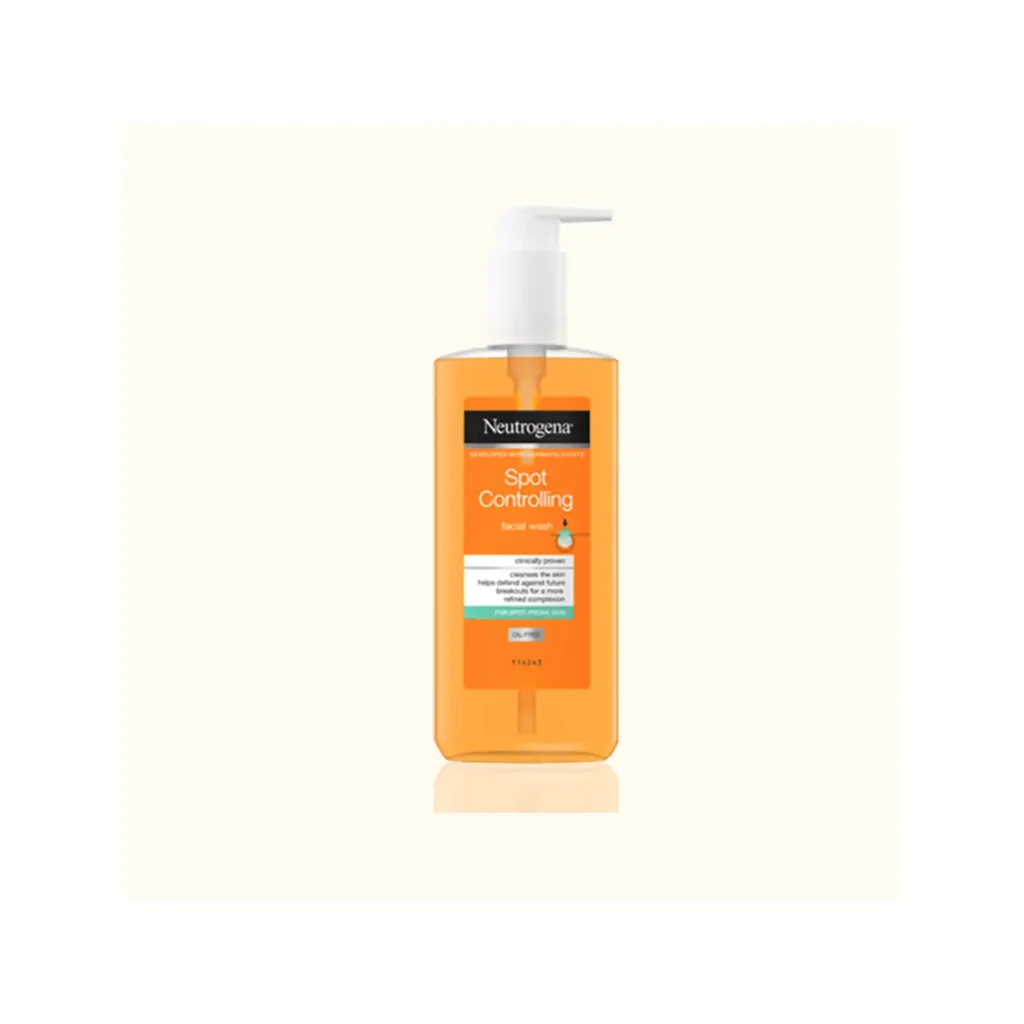 ژل شستشوی صورت ضدجوش نوتروژینا  Neutrogena Spot Controlling Facial Wash