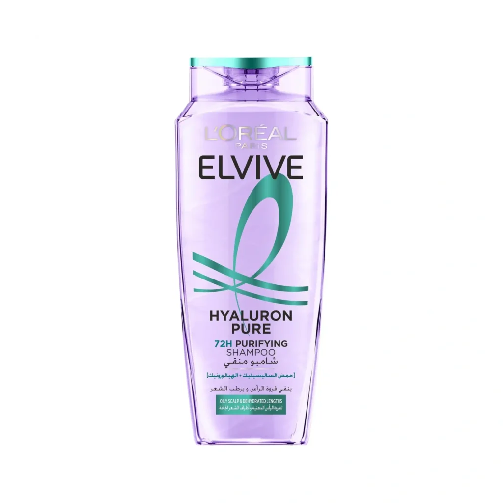 L’Oréal Paris L'OREAL Elvive Hyaluron Pure Shampoo For Oily Scalp & Dehydrated Lengths -200ml